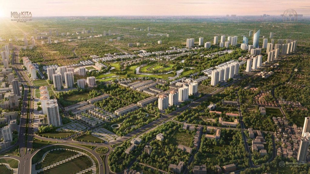 KITA Group - Chủ đầu tư dự án Hòa Lạc Metro City 4 Phối cảnh dự án KITA Capital Ciputra